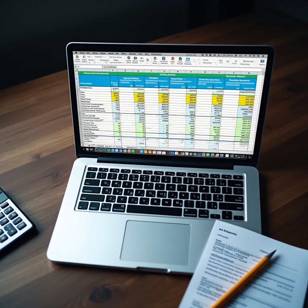 Финансовая модель в Excel с формулами и графиками